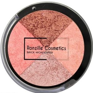 Baked blusher highlighter